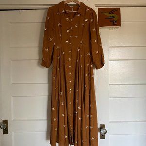 Floral Button Up Dress